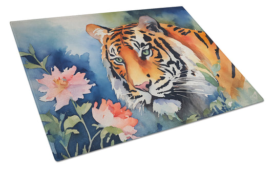 Tiger Art Glass Chopping Board